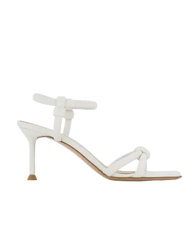 Juno Leather Sandal in White