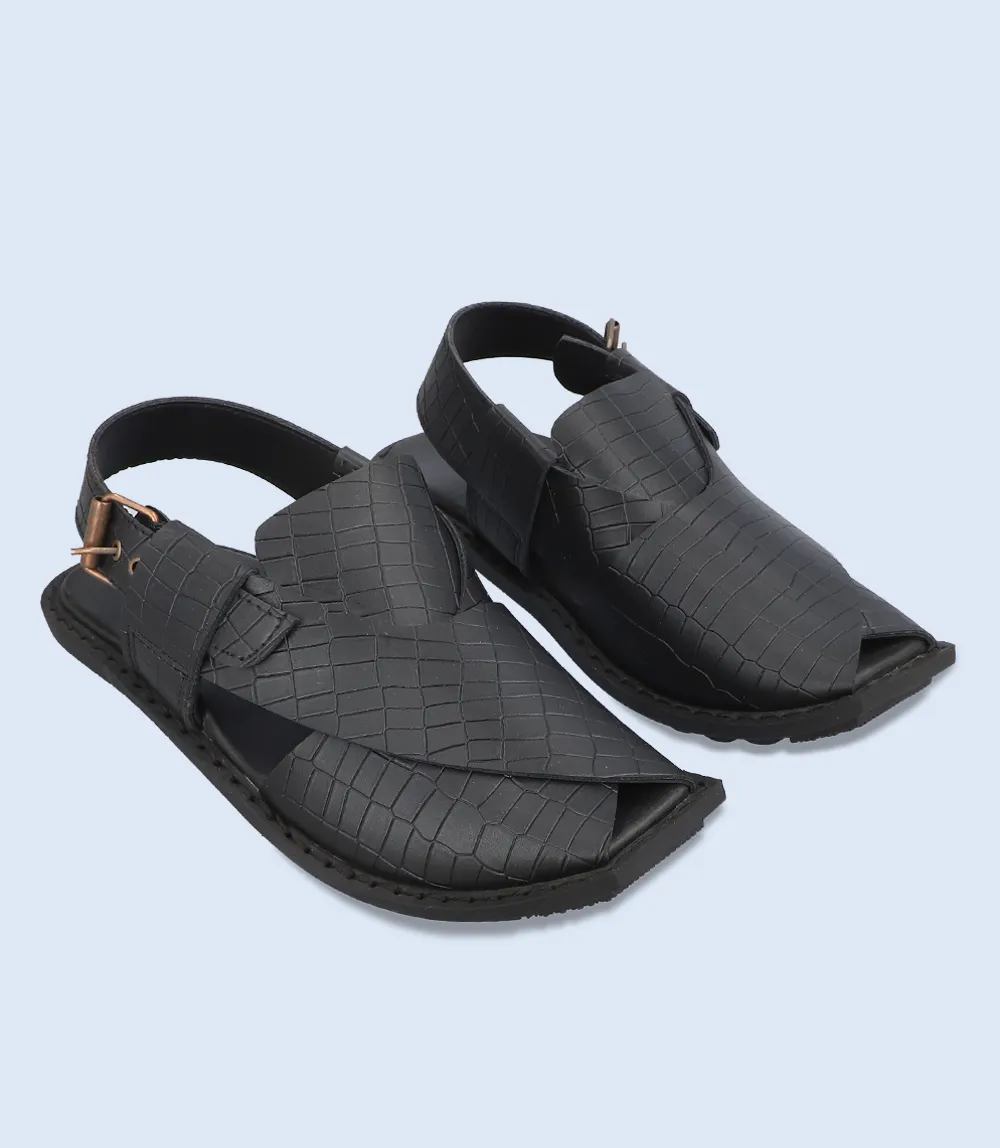 BM5622-BLACK-Men Peshawari