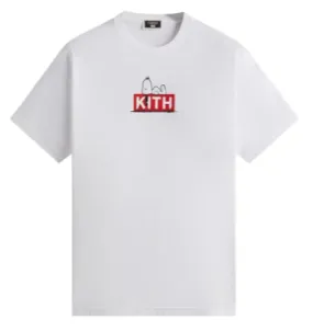 Kith X Peanuts Doghouse Tee White