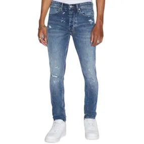 Ksubi Van Winkle Kulture Trashed Denim (Blue Stonewash) MSP24DJ009