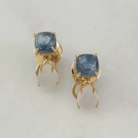 Kyanite & Moonstone Separates Earrings