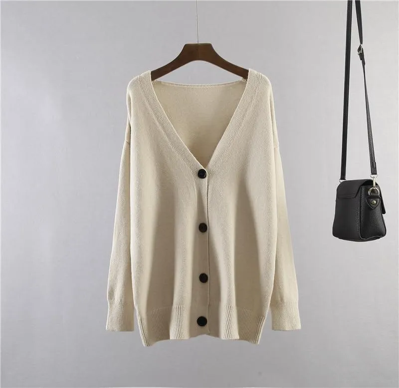 Oversized Cardigan Sweater For Women