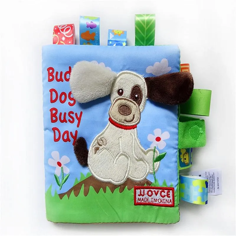 Baby Book Soft Cloth Books Toddler Newborn Early Learning Develop Cognize Reading Puzzle Book Toys Infant Quiet Book For Kids