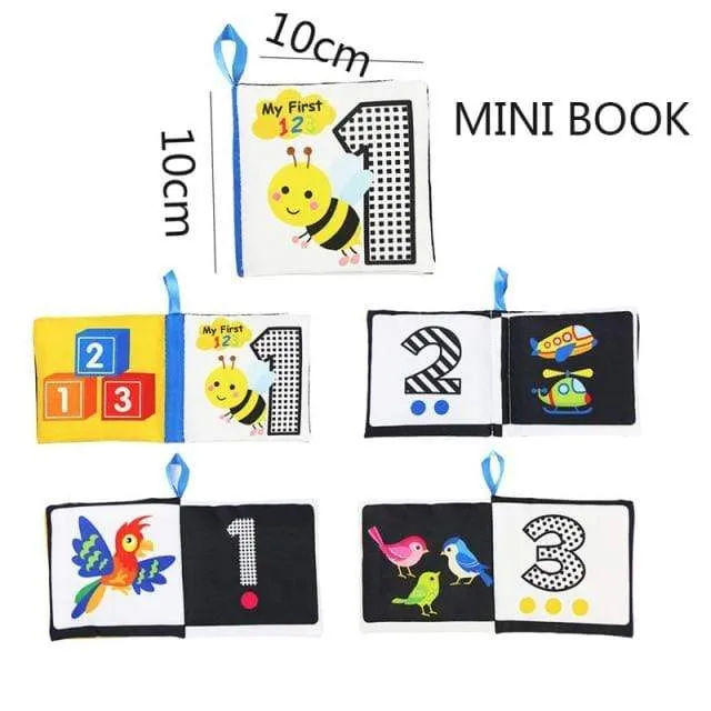 Baby Book Soft Cloth Books Toddler Newborn Early Learning Develop Cognize Reading Puzzle Book Toys Infant Quiet Book For Kids