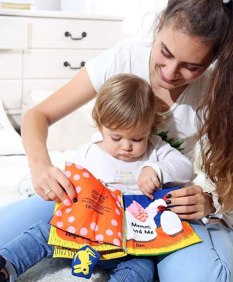 Baby Book Soft Cloth Books Toddler Newborn Early Learning Develop Cognize Reading Puzzle Book Toys Infant Quiet Book For Kids