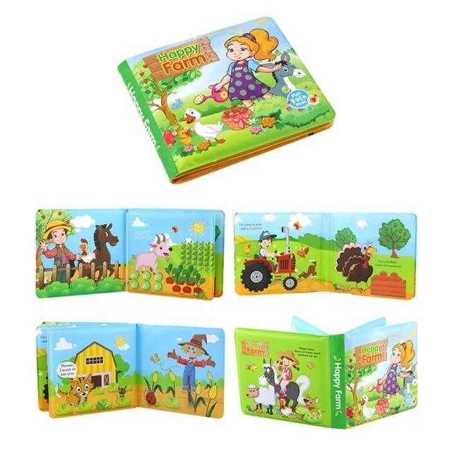 Baby Book Soft Cloth Books Toddler Newborn Early Learning Develop Cognize Reading Puzzle Book Toys Infant Quiet Book For Kids