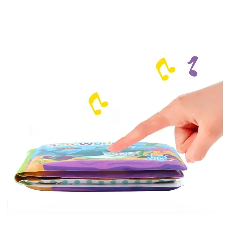 Baby Book Soft Cloth Books Toddler Newborn Early Learning Develop Cognize Reading Puzzle Book Toys Infant Quiet Book For Kids