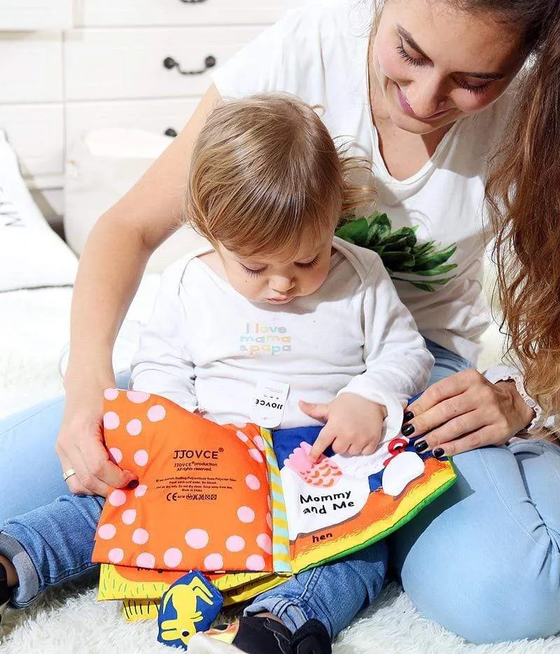 Baby Book Soft Cloth Books Toddler Newborn Early Learning Develop Cognize Reading Puzzle Book Toys Infant Quiet Book For Kids