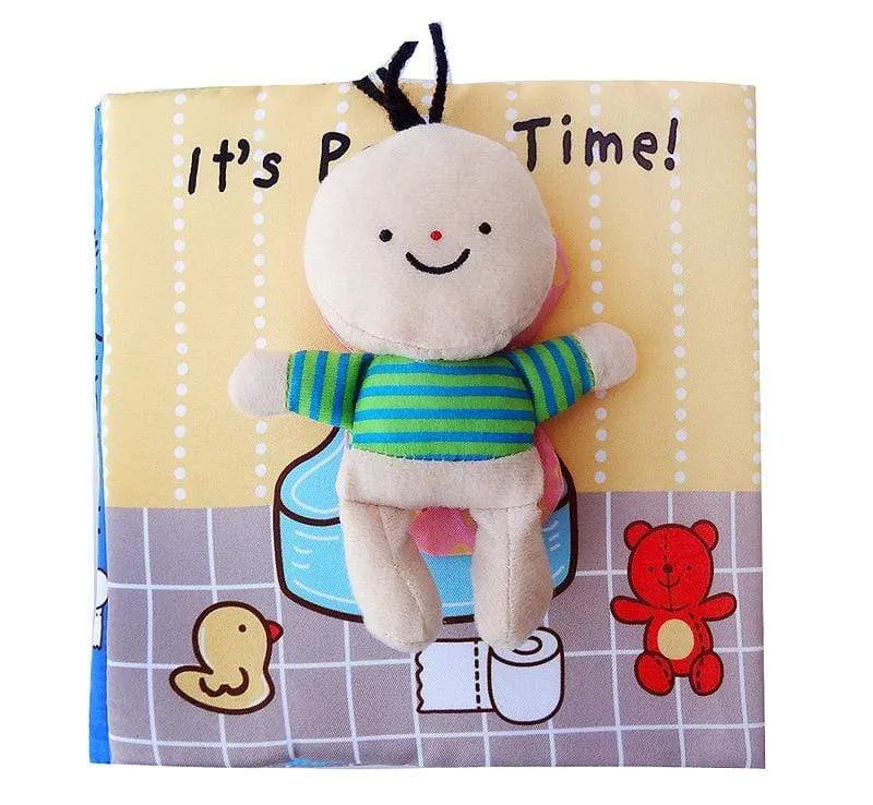 Baby Book Soft Cloth Books Toddler Newborn Early Learning Develop Cognize Reading Puzzle Book Toys Infant Quiet Book For Kids