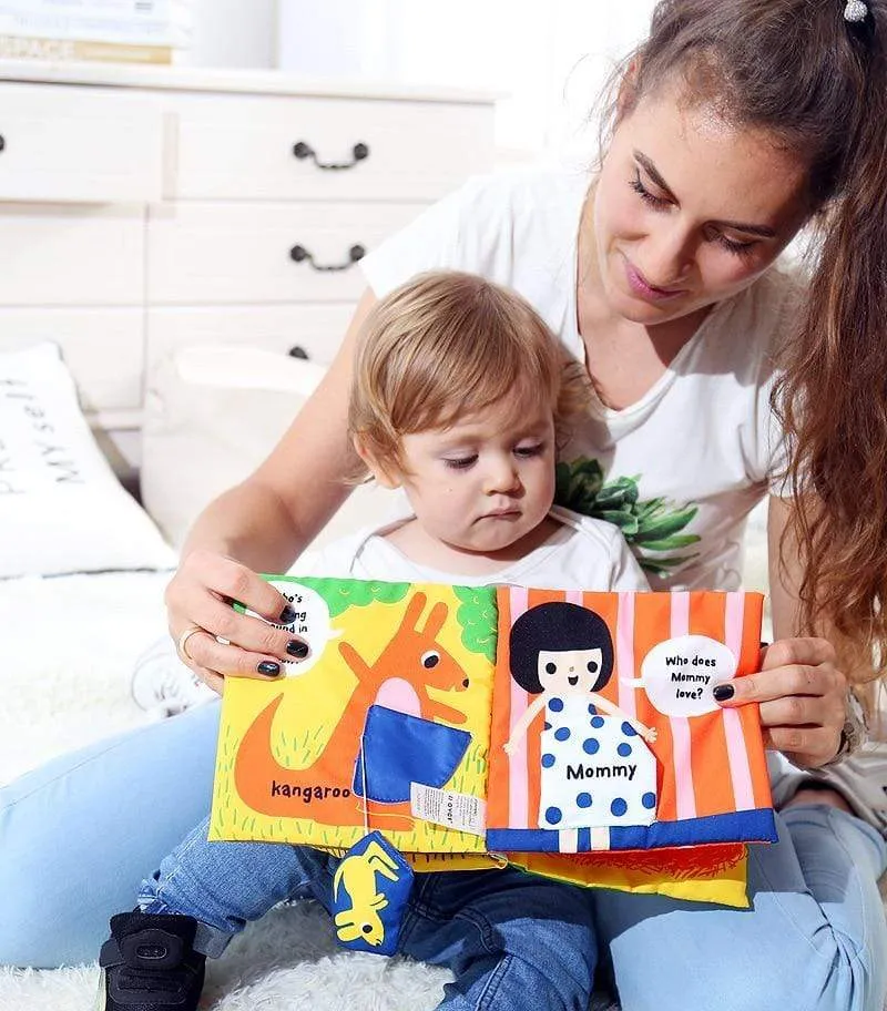 Baby Book Soft Cloth Books Toddler Newborn Early Learning Develop Cognize Reading Puzzle Book Toys Infant Quiet Book For Kids