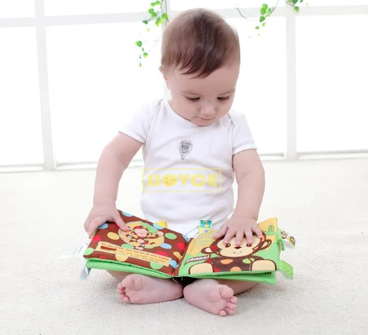 Baby Book Soft Cloth Books Toddler Newborn Early Learning Develop Cognize Reading Puzzle Book Toys Infant Quiet Book For Kids