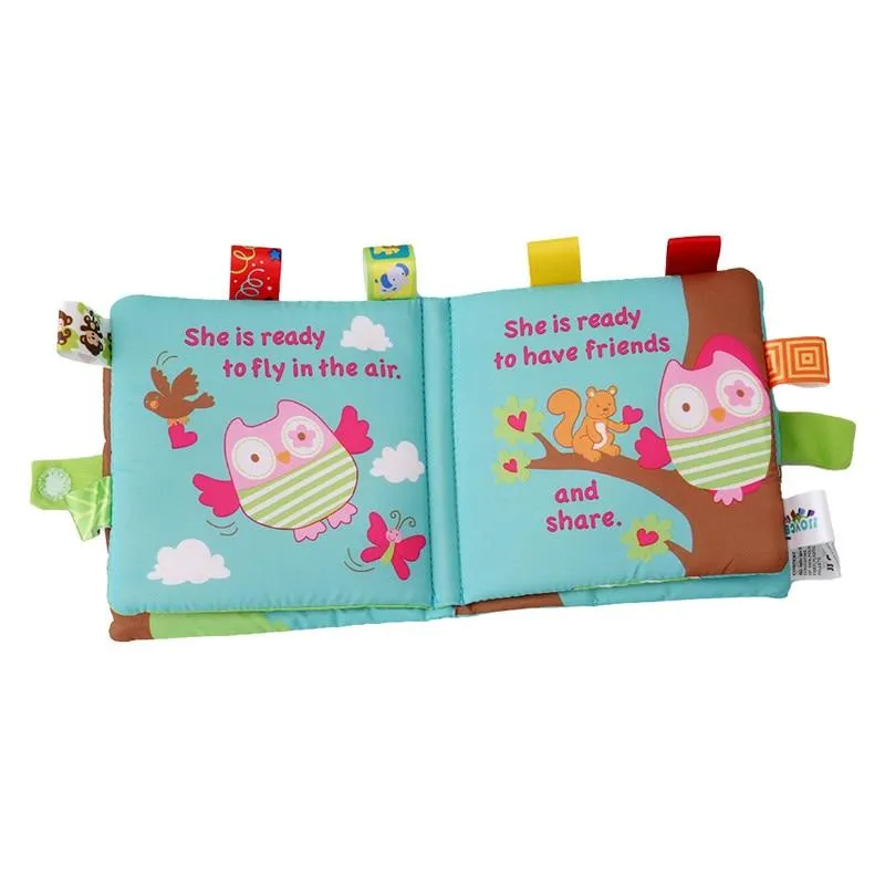 Baby Book Soft Cloth Books Toddler Newborn Early Learning Develop Cognize Reading Puzzle Book Toys Infant Quiet Book For Kids