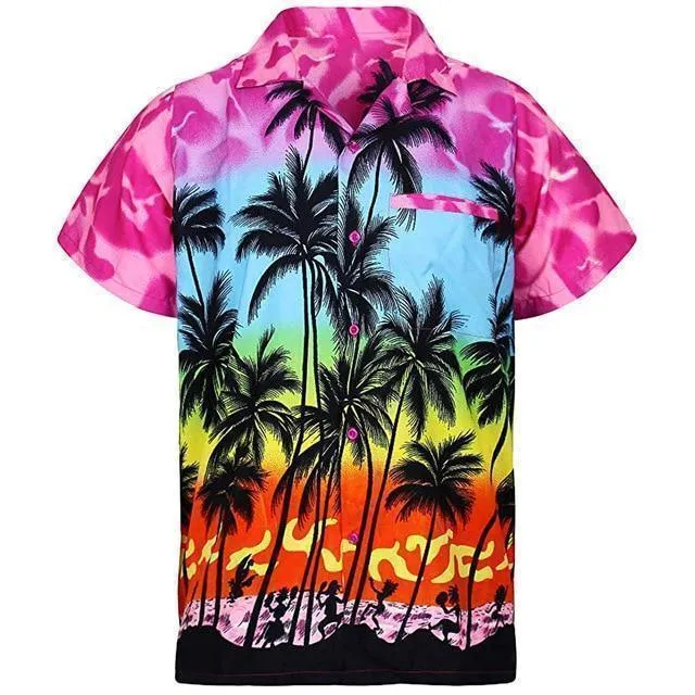 Palm Tree Hawaiian Shirt For Men