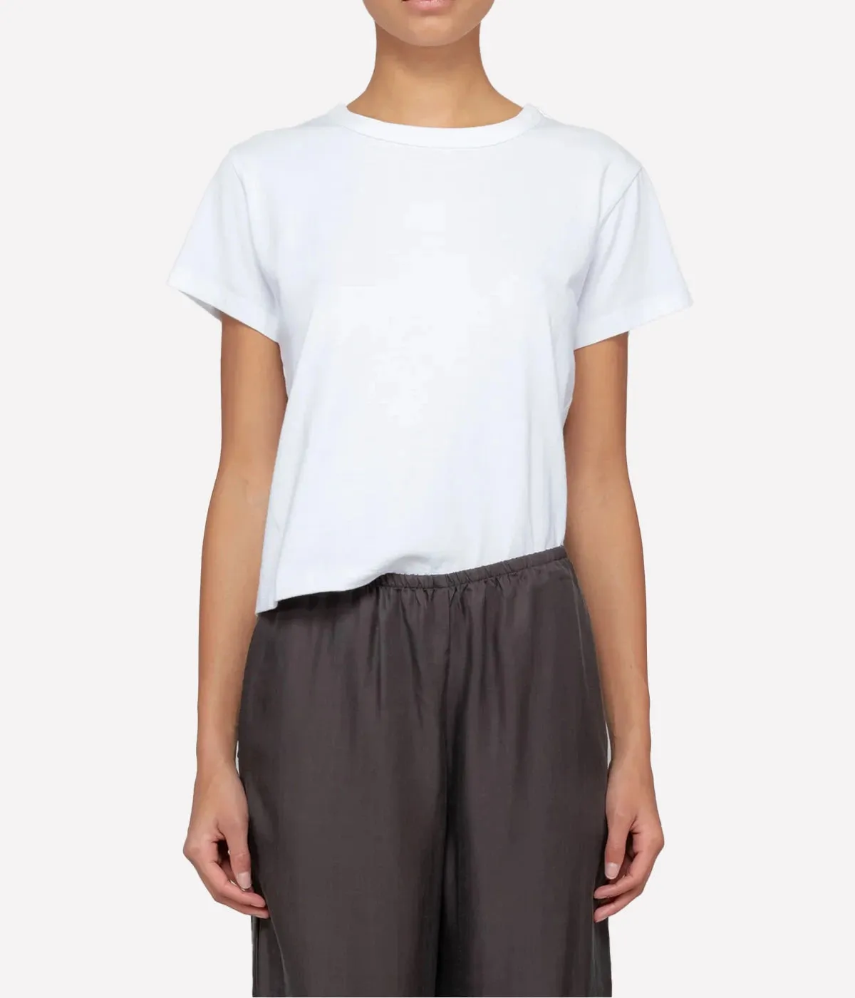 The Margo Tee in White