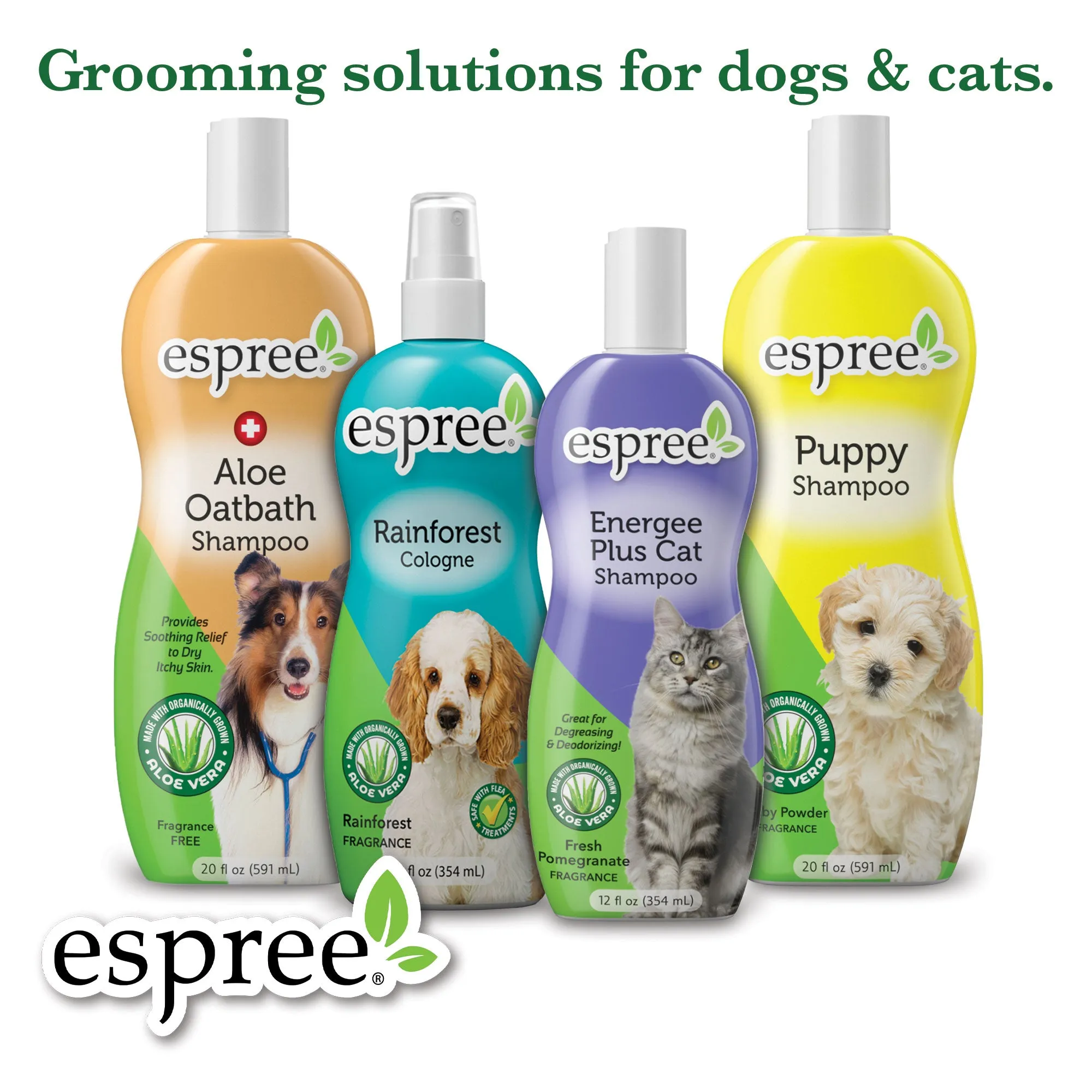 Espree Bright White Shampoo For Dogs & Cats 20 Ounce