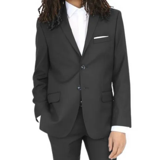 Tallia Boys Skinny Black Suit Separates