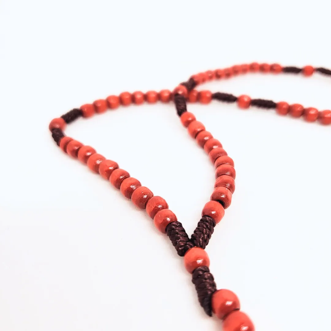 Cord & Wood Fatima Rosary