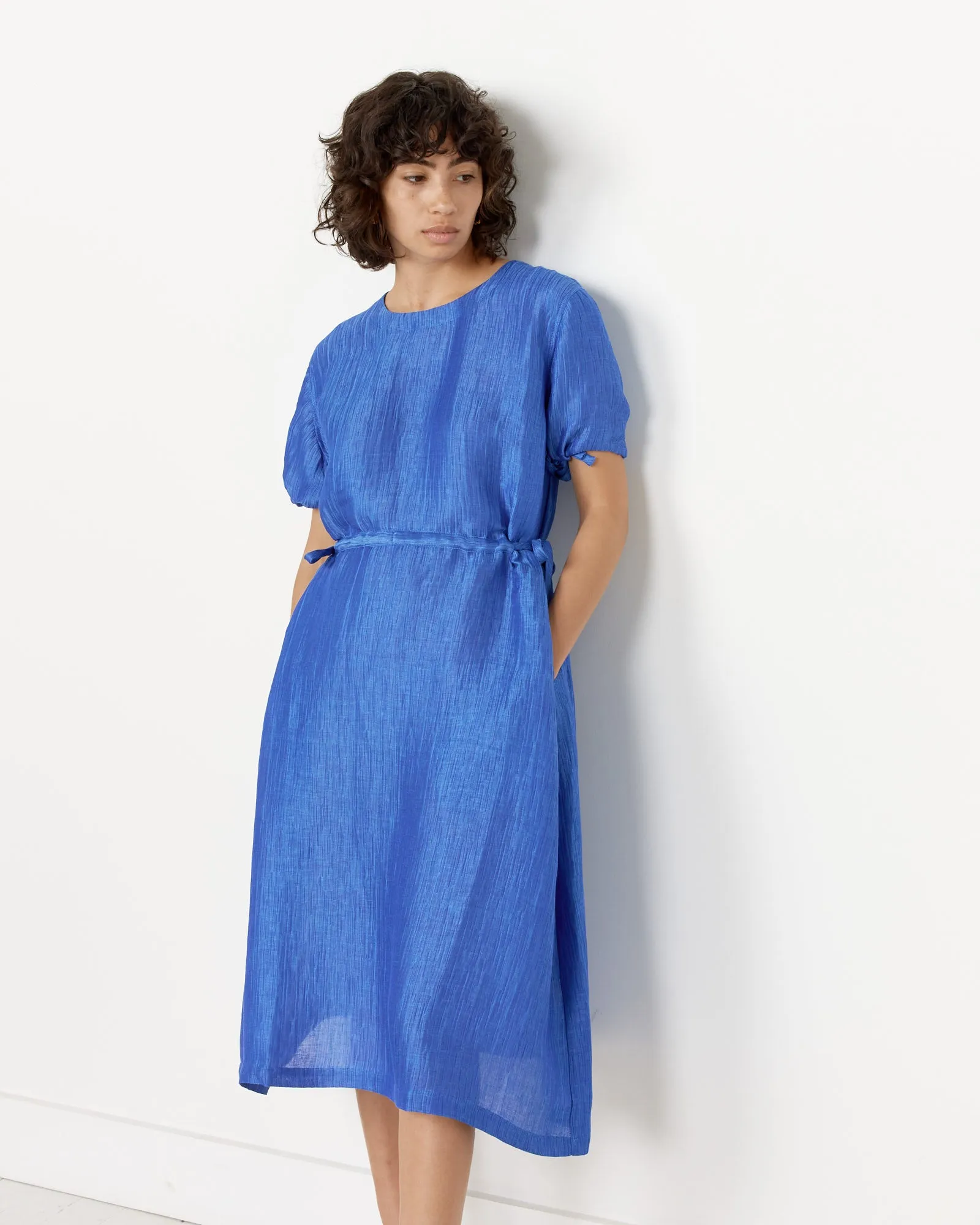 Pick Up Dress in Surf Blue