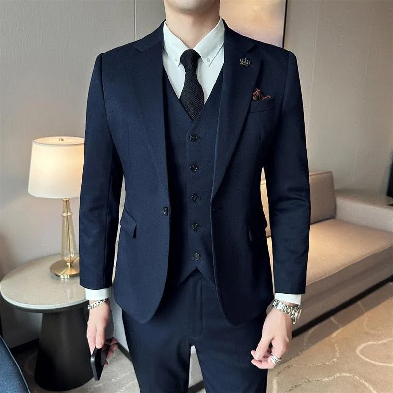 Marco Formal Business Three Piece Suit