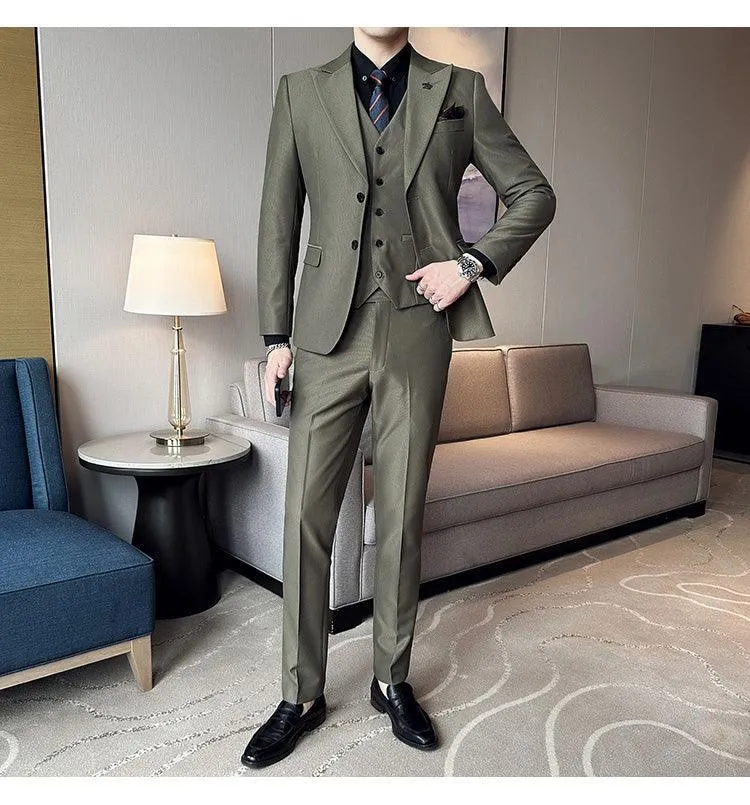 Marco Formal Business Three Piece Suit