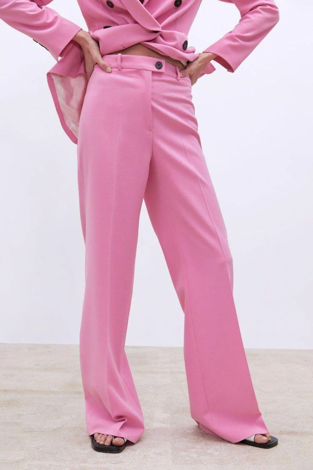 Women Pink Pantsuits