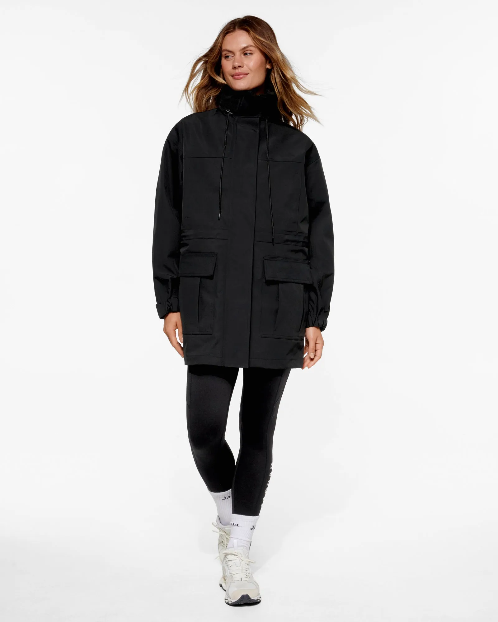 ORINDA WATERPROOF RAIN ANORAK BLACK