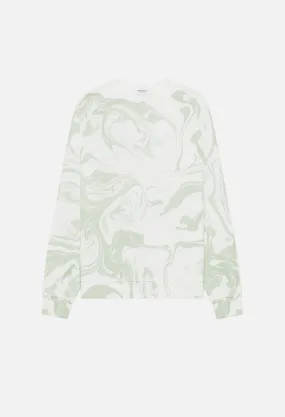 Marble Dye Crew / Mint