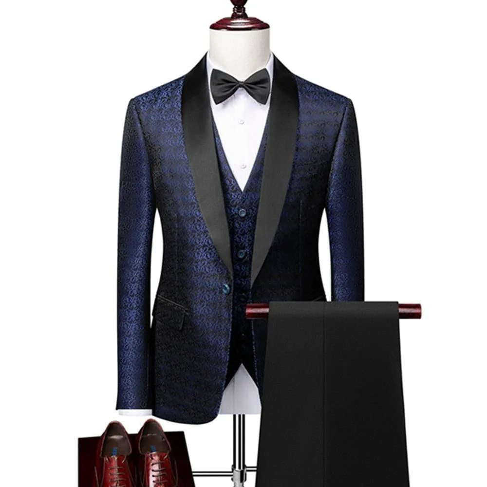 Baldo Tuxedo Suit - Three Piece Suit