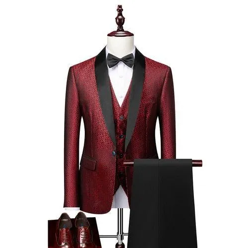 Baldo Tuxedo Suit - Three Piece Suit