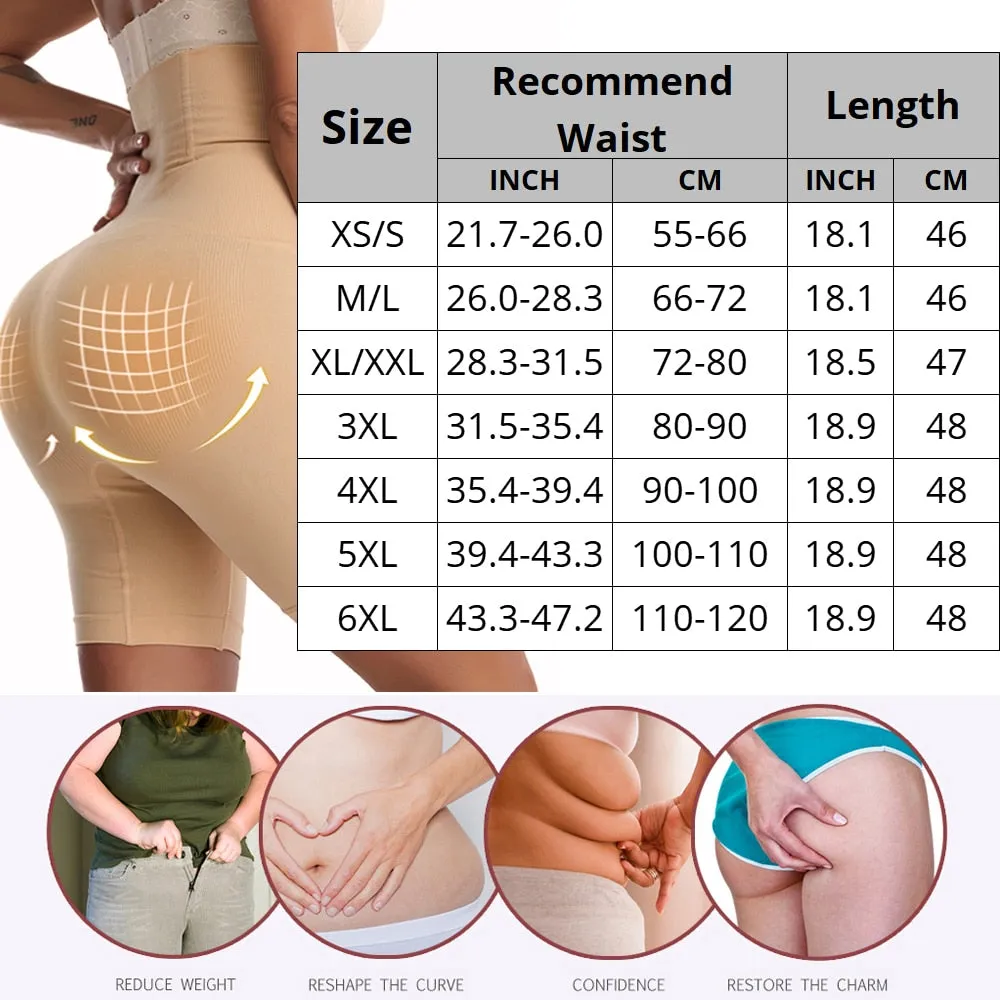 High Waist Trainer Shaper Tummy Control Panties Hip Butt Lifter Body Shaper