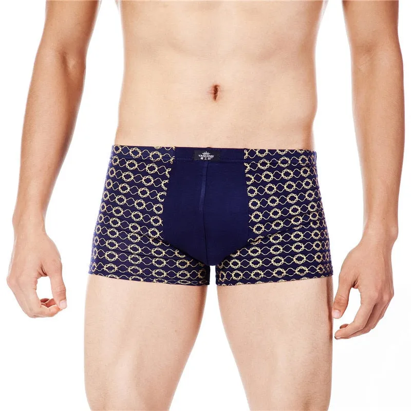 Fashion Underwear Men Boxers Underpants Sexy Print Man'S Pants