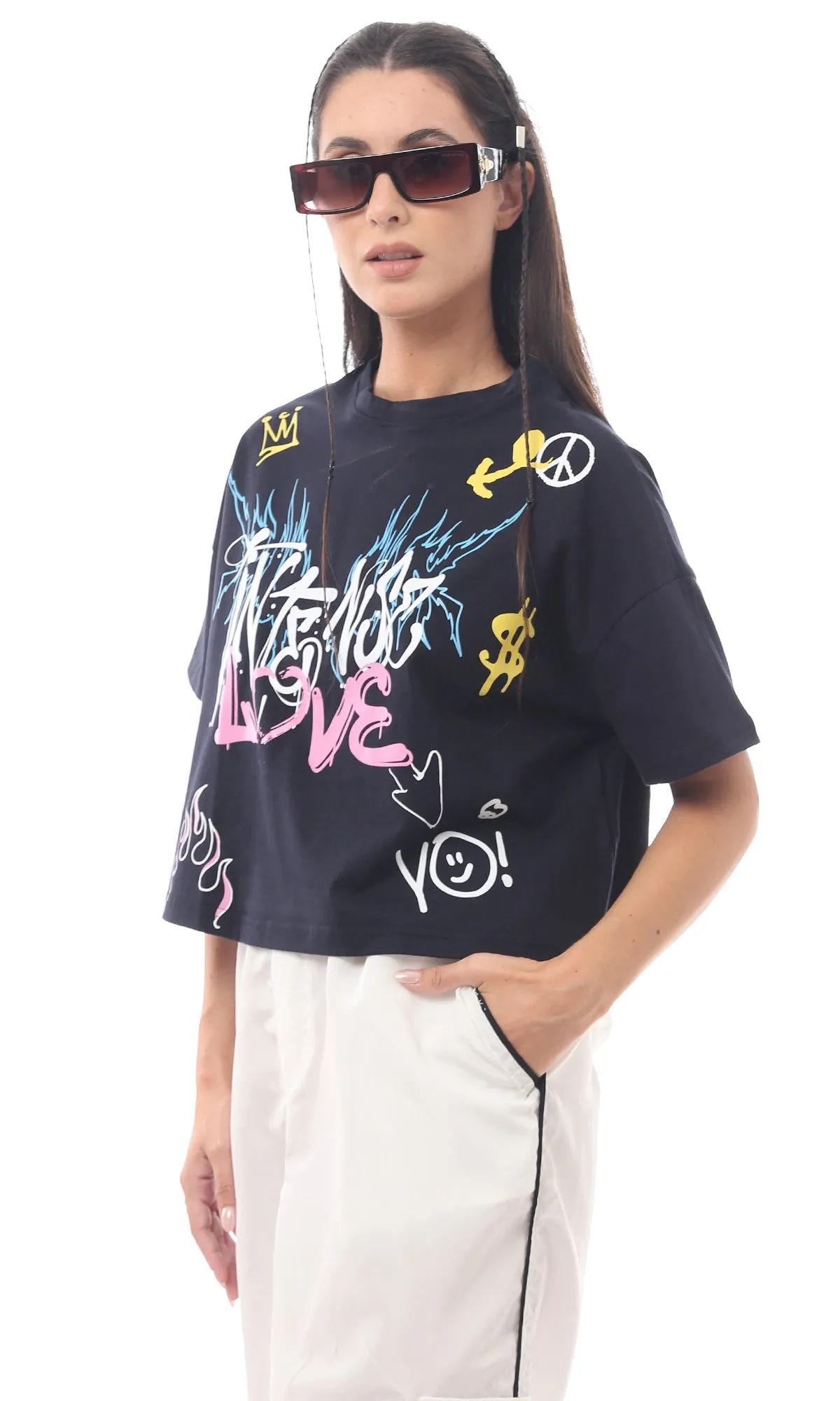 O170952 Women Short Sleeve