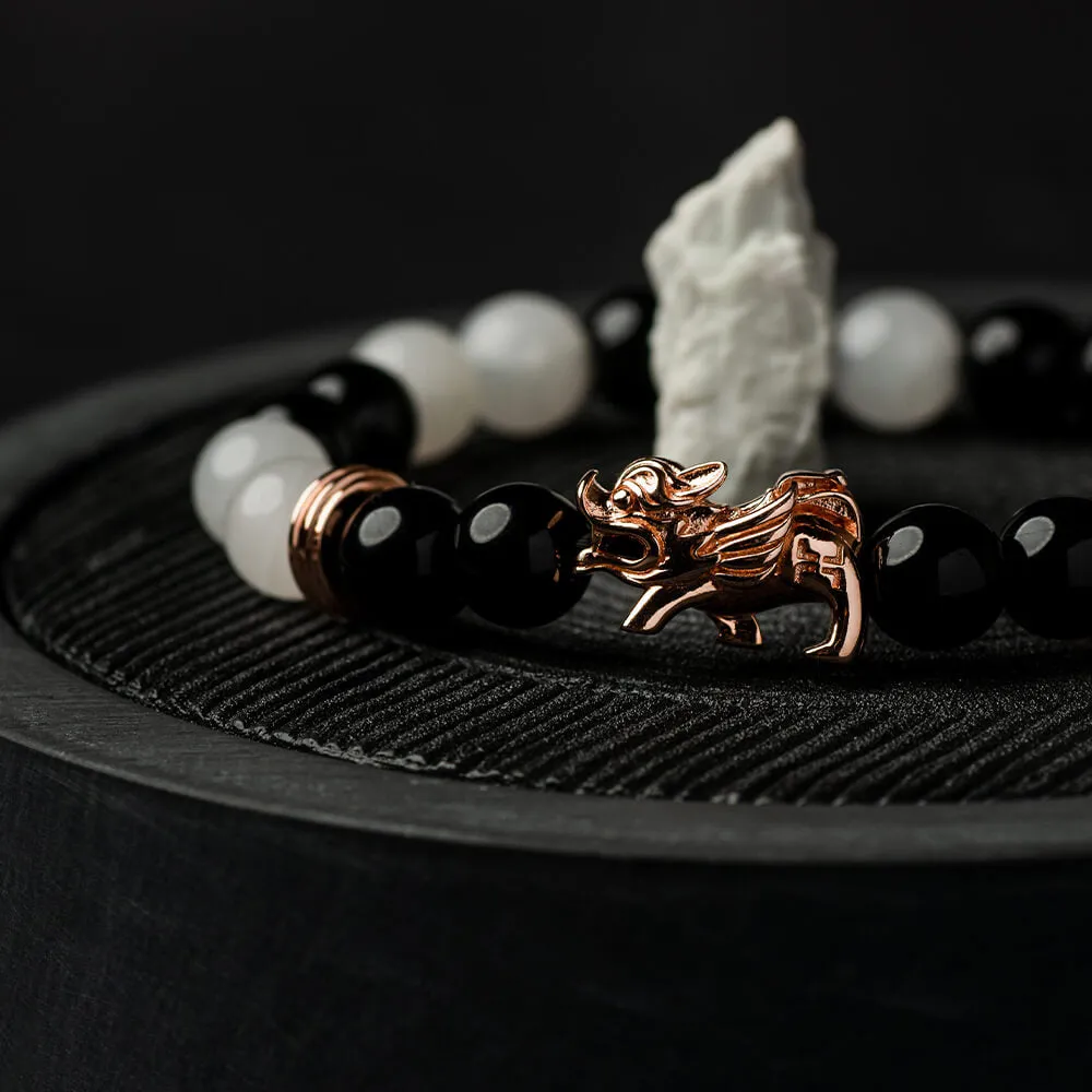 The Duality - Jade Bracelet