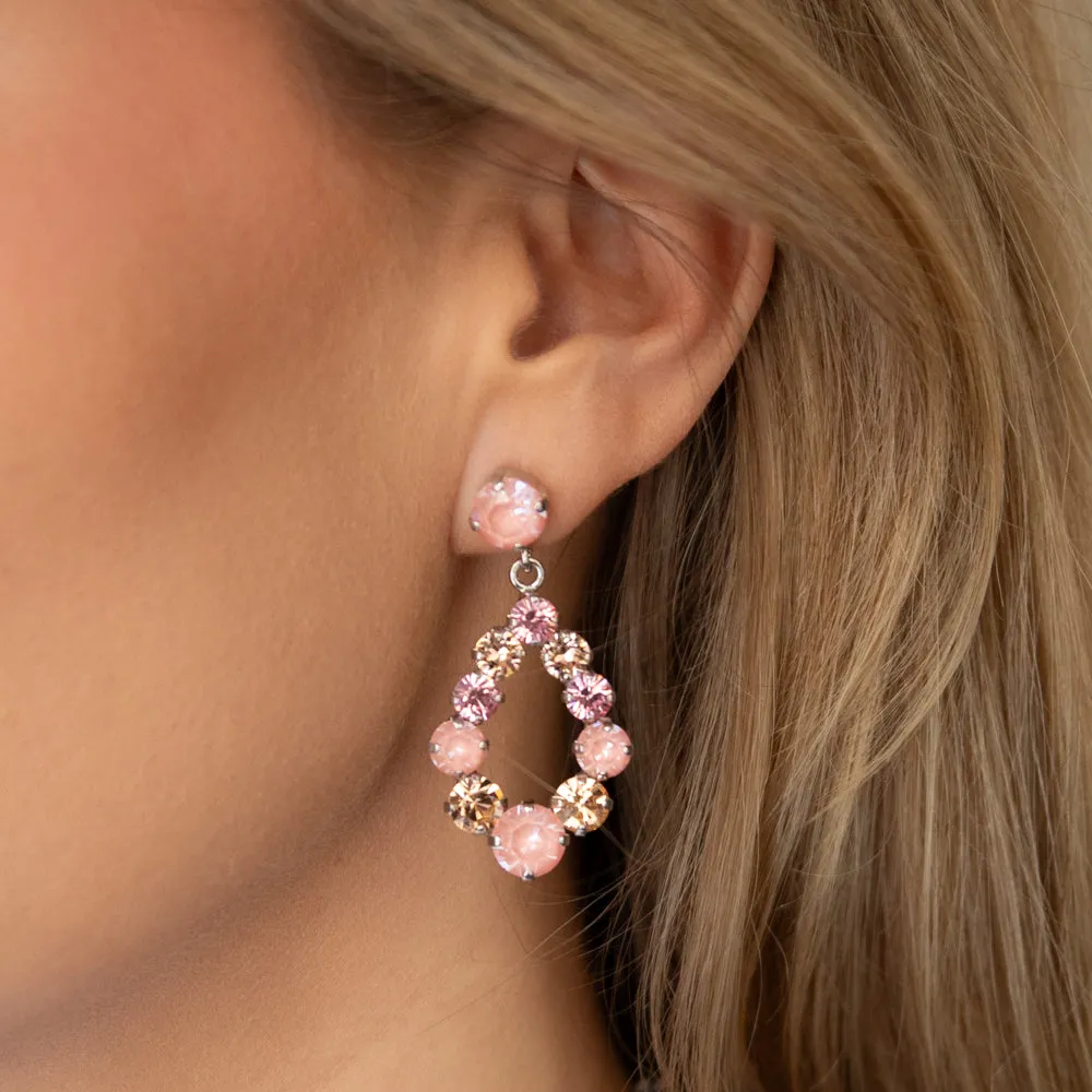 Mini Delia Earrings / Flamingo Combo