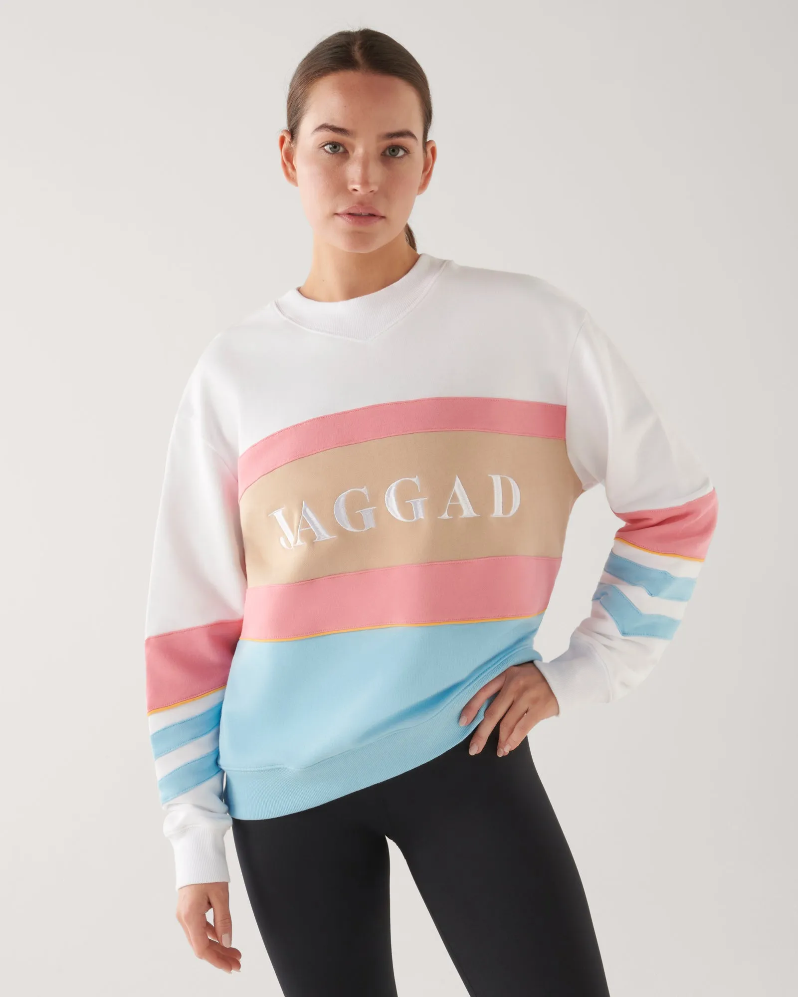 HUNTINGTON PANELLED SWEATER