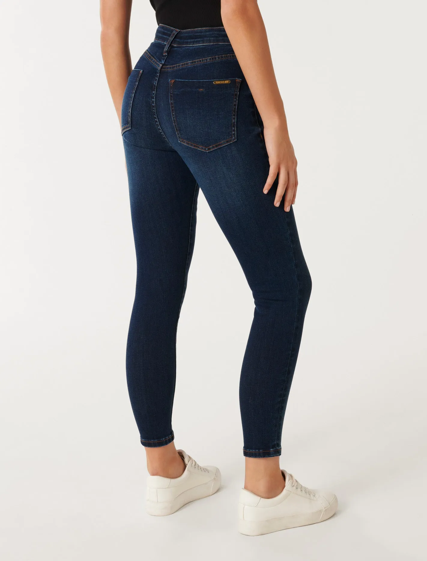 Nala Mid-Rise Ankle Skinny Jeans