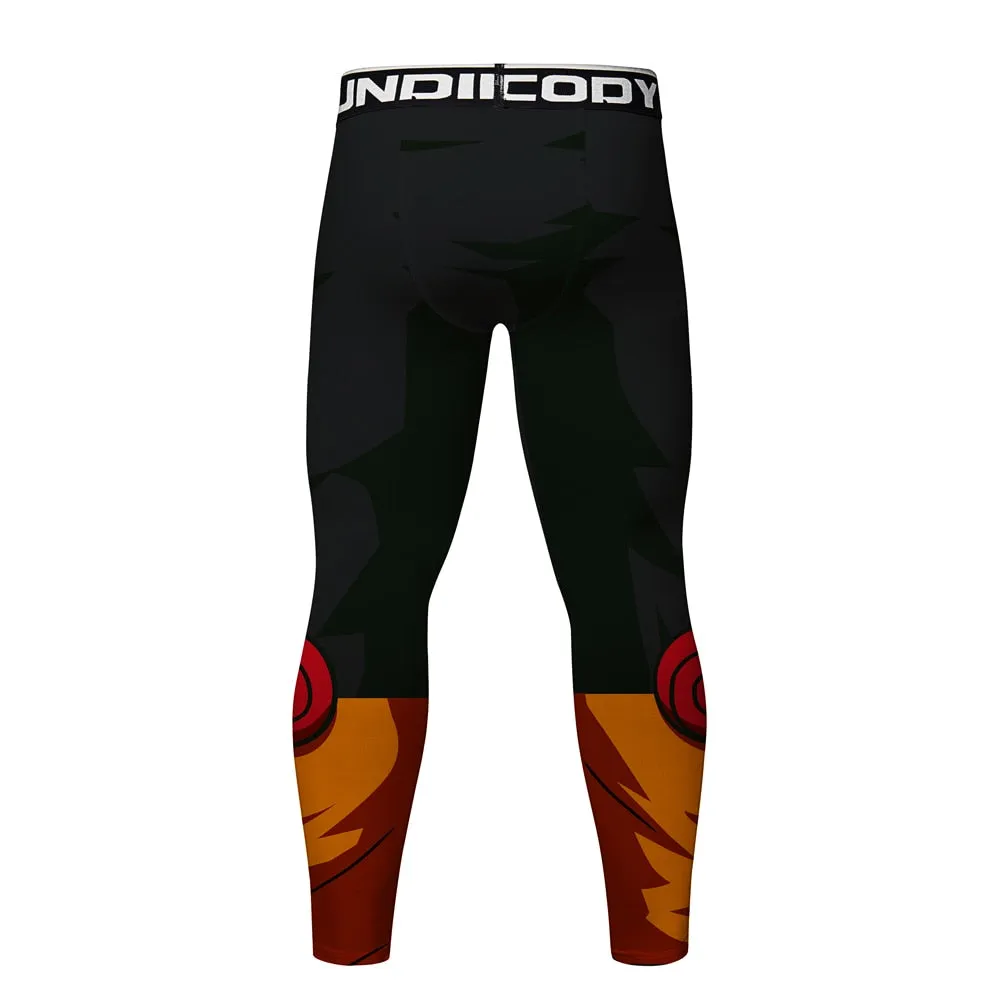 Naruto Elite Long Sleeve Compression Rash Guard Set