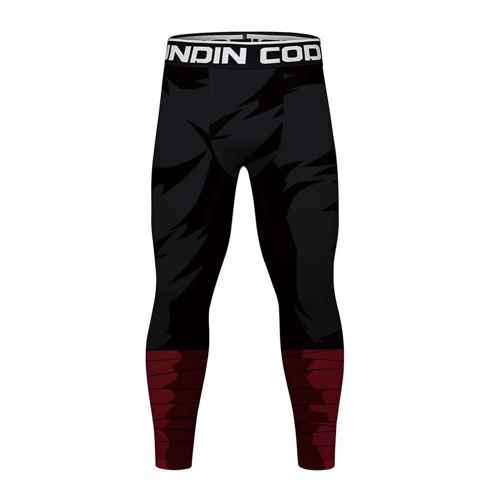 Naruto 'Rock Lee | Dark' Elite Short Sleeve Compression Rash Guard Set