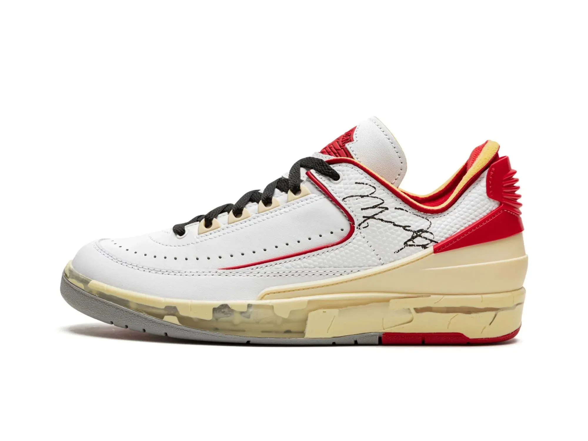 Nike Air Jordan 2 Retro Low SP X Off-White "White Red"