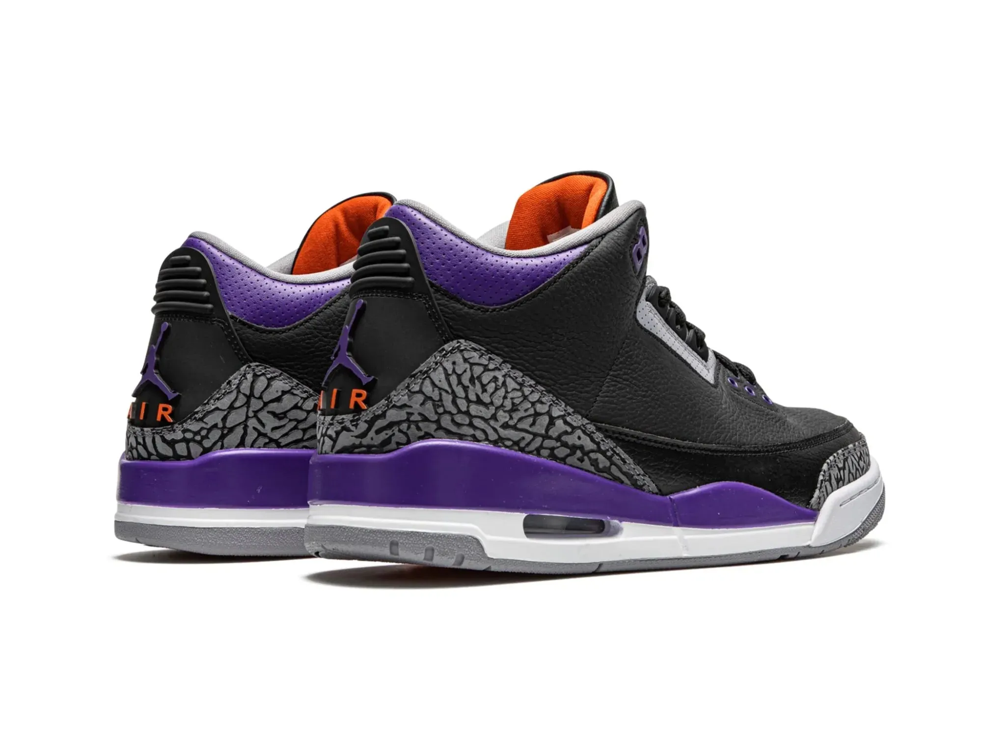 Nike Air Jordan 3 Retro "Black Court Purple"