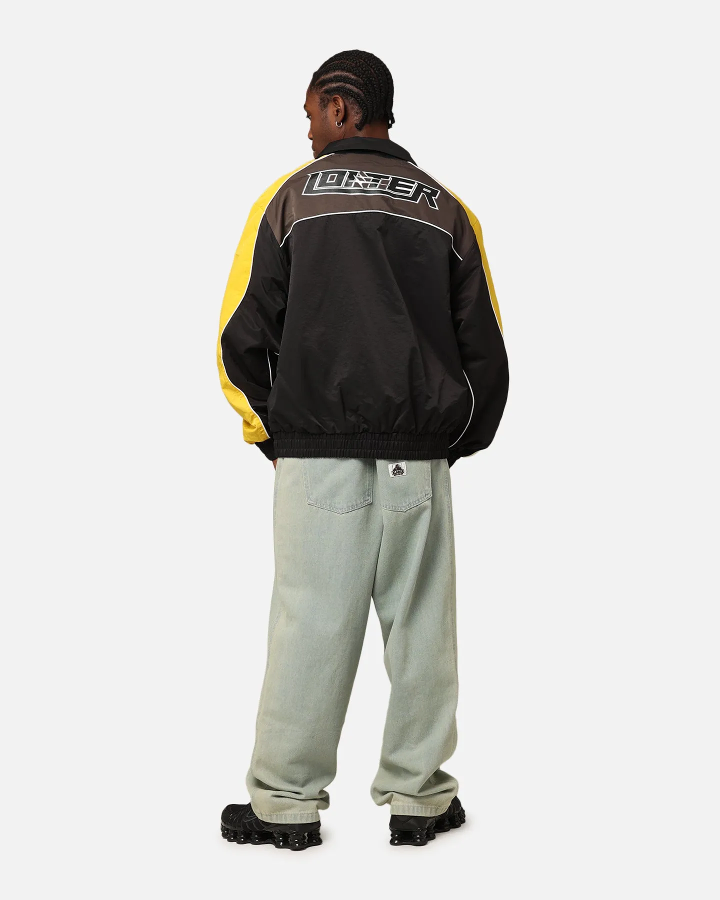 Loiter Paradise Track Jacket Black/Yellow