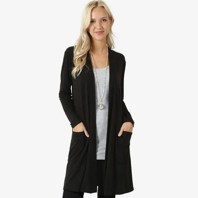 Women's Sweaters Casual Loose Cardigans Single Breasted Puff Hooded Coat