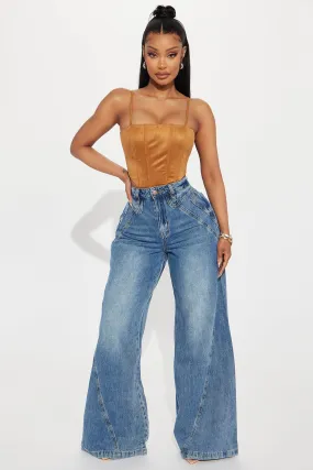 Obvious Reasons Baggy Jeans - Medium Wash