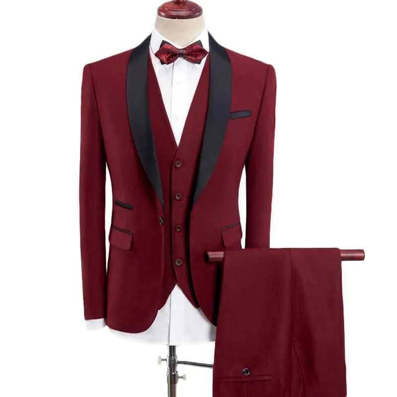 Cowell Tuxedo Wedding Suit, Shawl Collar