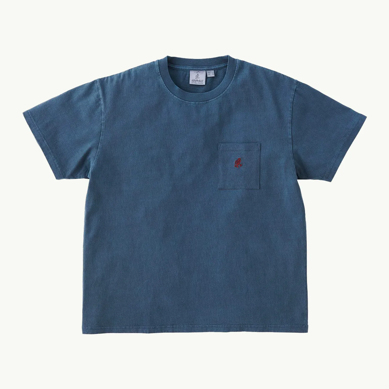 ONE POINT TEE NAVY PIGMENT