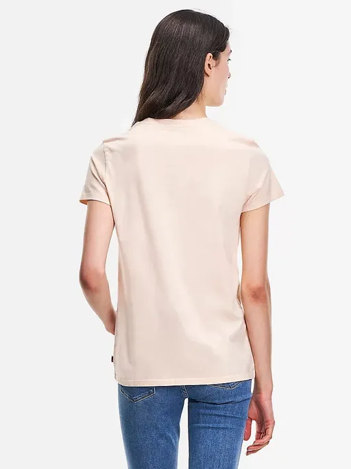 Levi's women's short sleeve t-shirt The Perfect 173691803 peach