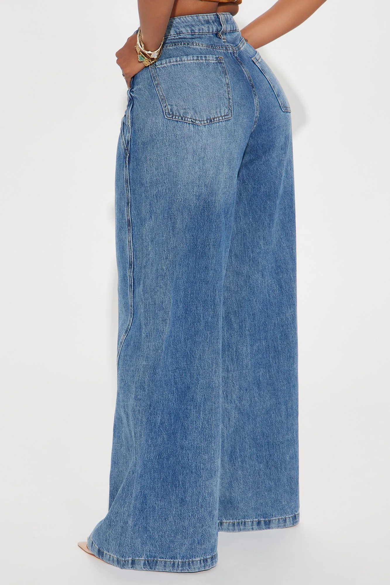 Obvious Reasons Baggy Jeans - Medium Wash