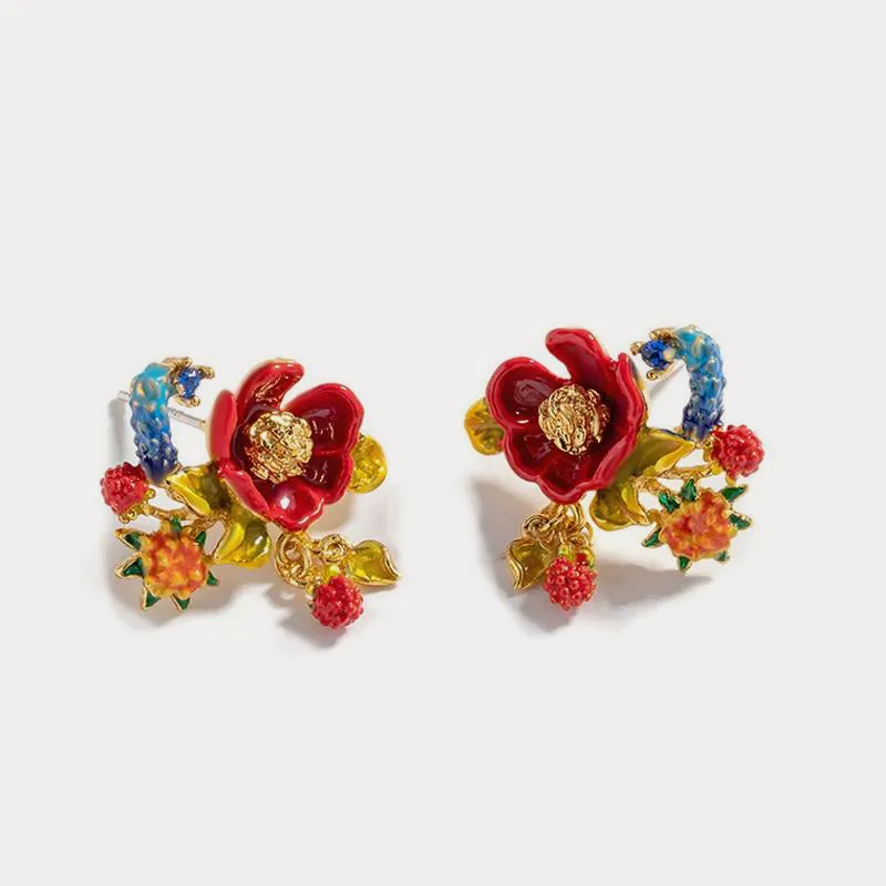 Peony Earrings