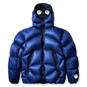 Palace x CP Company Bright Cobalt Lightweight Puffer Jacket – Stylish Winter Insulated Outerwear