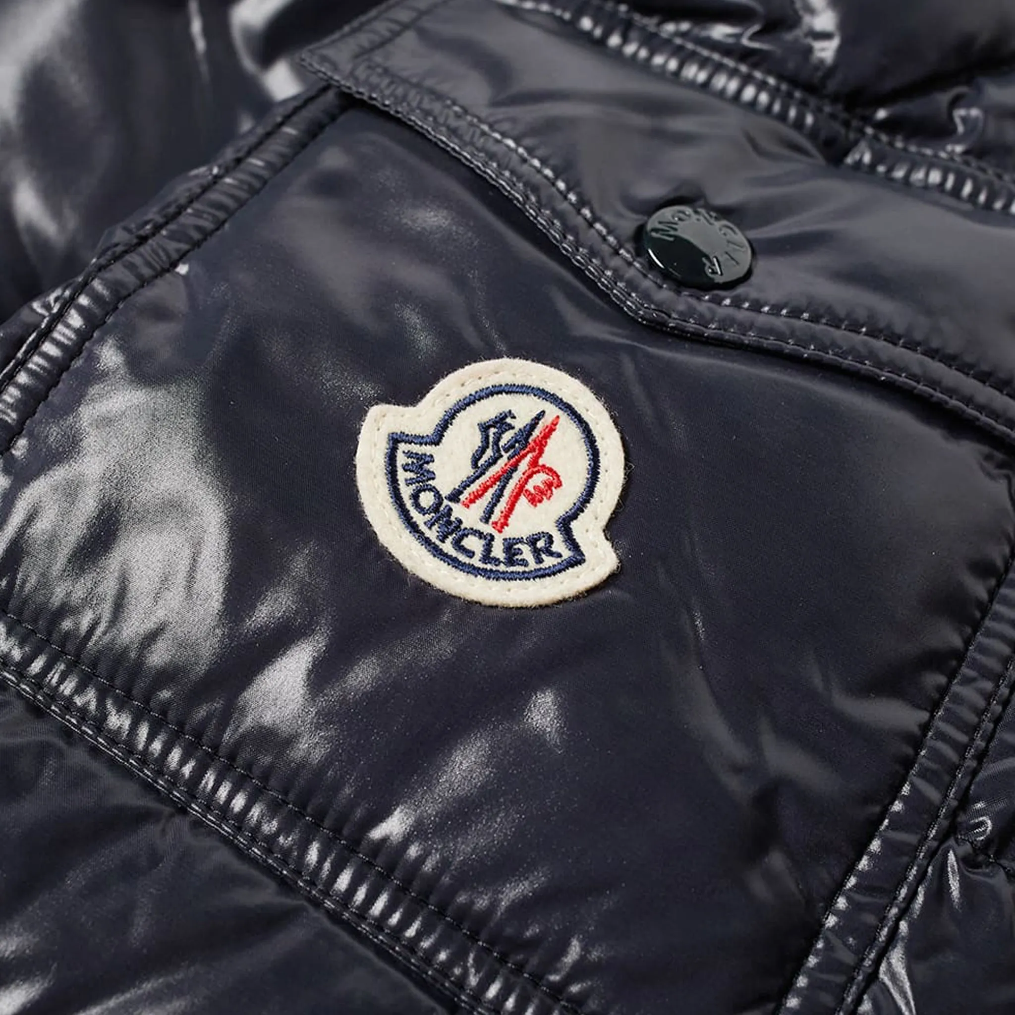 Moncler Maya Padded Down Navy Jacket